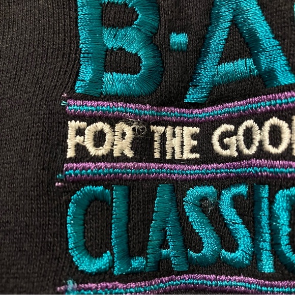 Vintage B.A.D. Full Zip Embroidered Sweatshirt - Picture 10 of 13